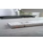 CHERRY KW 9100 SLIM FOR MAC teclado USB + Bluetooth QWERTZ Alemán Plata