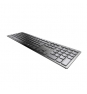CHERRY KW 9100 SLIM teclado RF Wireless + Bluetooth QWERTZ Alemán Negro