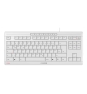 CHERRY STREAM KEYBOARD TKL teclado Universal USB QWERTZ Alemán Blanco