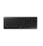 CHERRY Stream Wireless teclado RF inalámbrica + USB QWERTY Internacional de EE.UU. Negro