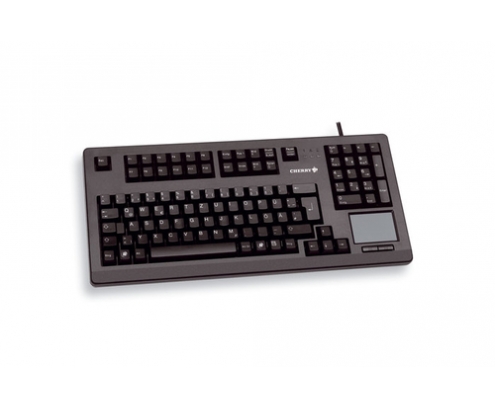 CHERRY TouchBoard G80-11900 teclado USB QWERTY Inglés de EE. UU. Negro