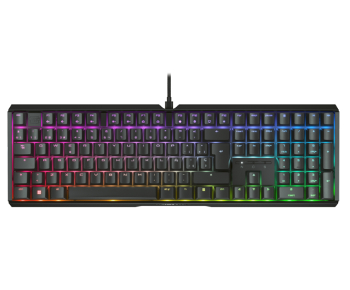 CHERRY XTRFY MX 3.1 RGB teclado Juego USB QWERTY Español Negro