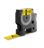 Cinta dymo etiquetas para tubos termorretractiles ind negro obre amarillo multicolor 18058