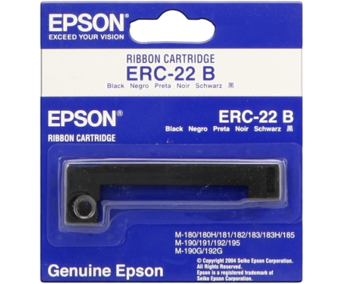 CINTA EPSON ERC22B SERIES M-180/190 C43S015358