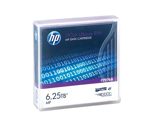 Cinta Hewlett Packard Enterprise LTO-6 Ultrium rw 6250gb 400mb/s purpura C7976A