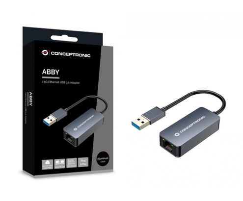 Conceptronic ABBY12G adaptador y tarjeta de red Ethernet 2500 Mbit/s