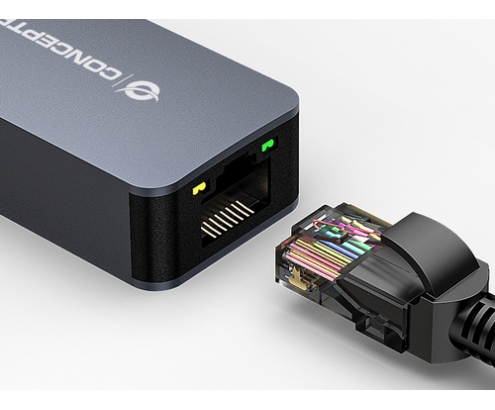 Conceptronic ABBY12G adaptador y tarjeta de red Ethernet 2500 Mbit/s
