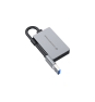 Conceptronic ABBY22G Adaptador gráfico USB 1920 x 1080 Pixeles Gris