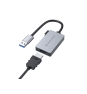 Conceptronic ABBY22G Adaptador gráfico USB 1920 x 1080 Pixeles Gris