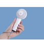 Conceptronic AERIVA01W ventilador y nebulizador personal de mano Blanco Ventilador de mano