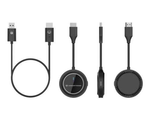 Conceptronic ATHERIC02B adaptador de pantalla inalámbrico HDMI/USB Full HD Mochila