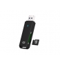 Conceptronic BIAN02B lector de tarjeta USB 3.2 Gen 1 (3.1 Gen 1) Type-A Negro