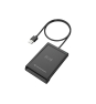Conceptronic BIAN11B lector de tarjeta inteligente Interior USB USB 2.0 Negro
