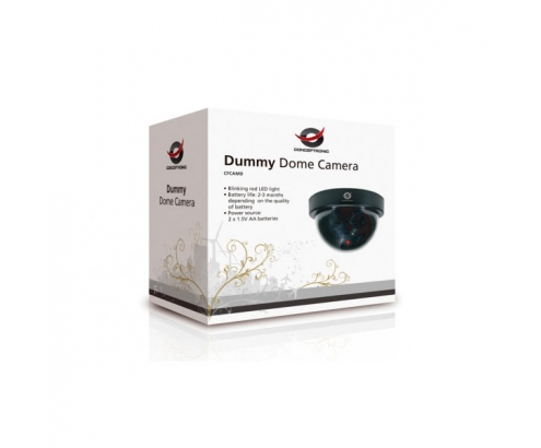 CONCEPTRONIC CFCAMD CAMARA DUMMY TIPO DOMO DISUASORIA NEGRA