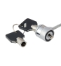 Conceptronic CNBSLOCK15 cable antirrobo Plata 1,5 m