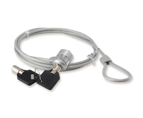 Conceptronic CNBSLOCK15 cable antirrobo Plata 1,5 m