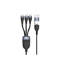 Conceptronic ETTA06B15C cable USB USB 2.0 1,5 m USB A/USB C 3 x USB C Negro