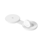 Conceptronic GORGON04W cargador de dispositivo móvil Smartphone, Reloj inteligente Blanco Corriente alterna Cargador inalámbrico Interior