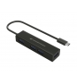 CONCEPTRONIC HUB de interfaz USB 3.2 Gen 1 (3.1 Gen 1) Type-C 5000 Mbit/s Negro