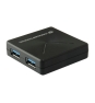 Conceptronic HUBBIES02B hub de interfaz USB 3.2 Gen 1 (3.1 Gen 1) Mini-B 5000 Mbit/s Negro