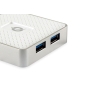 Conceptronic HUBBIES03W hub de interfaz USB 3.2 Gen 1 (3.1 Gen 1) Micro-B 5000 Mbit/s Blanco