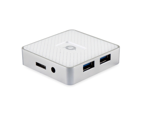 Conceptronic HUBBIES03W hub de interfaz USB 3.2 Gen 1 (3.1 Gen 1) Micro-B 5000 Mbit/s Blanco