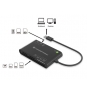 Conceptronic lector de tarjeta inteligente Interior USB 3.2 Gen 1 (3.1 Gen 1) Negro