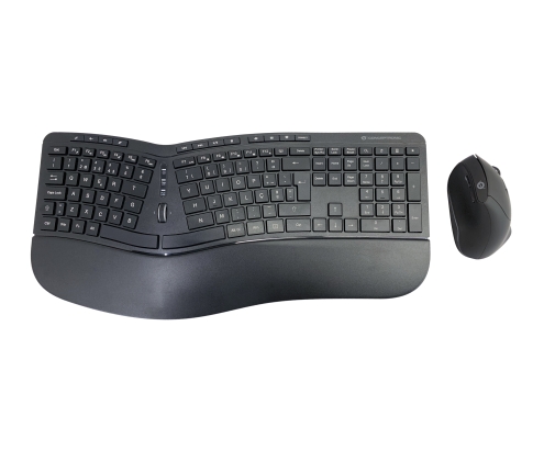 Conceptronic ORAZIO02PT teclado Ratón incluido Oficina RF inalámbrico QWERTY Portugués Negro