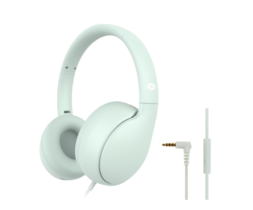 Conceptronic PARRIS04GT auricular y casco Auriculares Alámbrico Diadema Llamadas/Música Verde claro