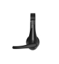 Conceptronic POLONA06B3T auricular y casco Auriculares Alámbrico Diadema Llamadas/Música Negro