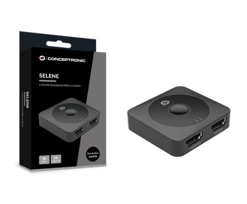 Conceptronic SELENE01B interruptor de video HDMI