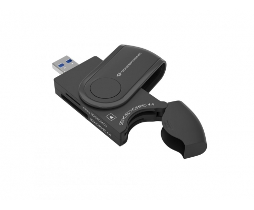 Conceptronic StreamVault BIAN04B lector de tarjeta USB 3.2 Gen 1 (3.1 Gen 1) Type-A Negro