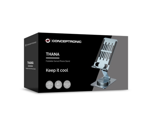 Conceptronic THANA08G soporte Soporte pasivo Teléfono móvil/smartphone Plata