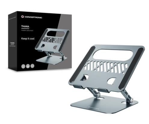 Conceptronic THANA10G soporte para ordenador portátil Gris 43,2 cm (17