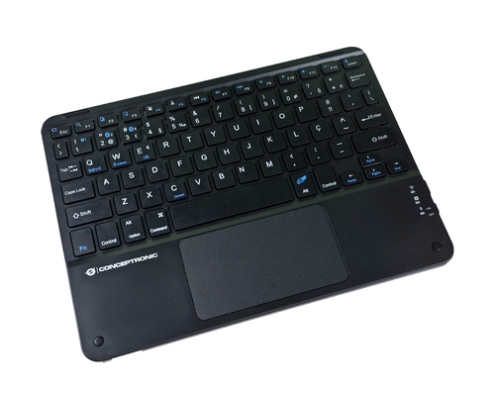 Conceptronic TOBIN01BPT teclado Universal Bluetooth QWERTY Portugués Negro
