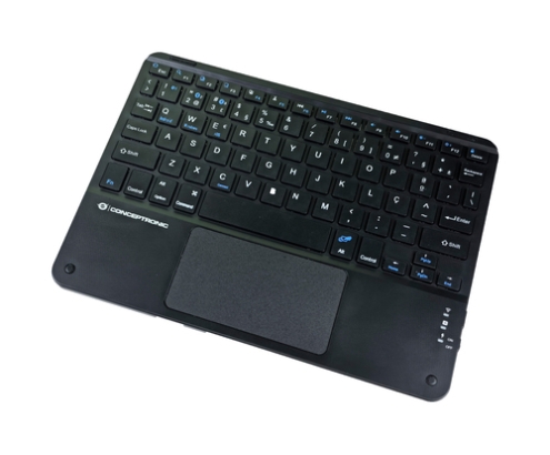 Conceptronic TOBIN01BPT teclado Universal Bluetooth QWERTY Portugués Negro