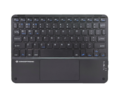 Conceptronic TOBIN01BUS teclado Universal Bluetooth QWERTY Inglés de EE. UU. Negro