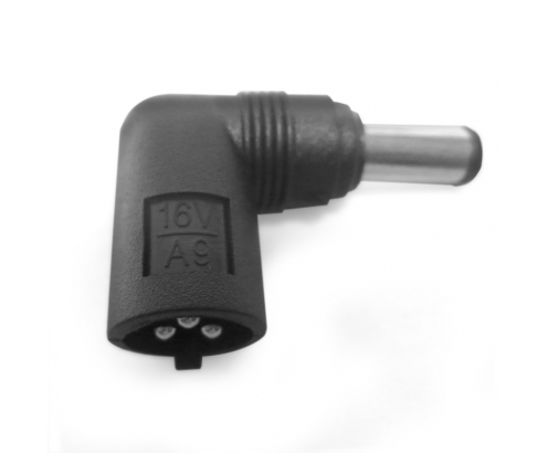 Conector de alimentacion phoenix din 3 patillas cargador universal 40w apto para portailes sony series 16v negro PHA9DC40