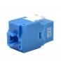 CONECTOR WP KEYSTONE HEMBRA RJ45 CAT 6A UTP AZUL WPC-KEY-6AUP-TL/B