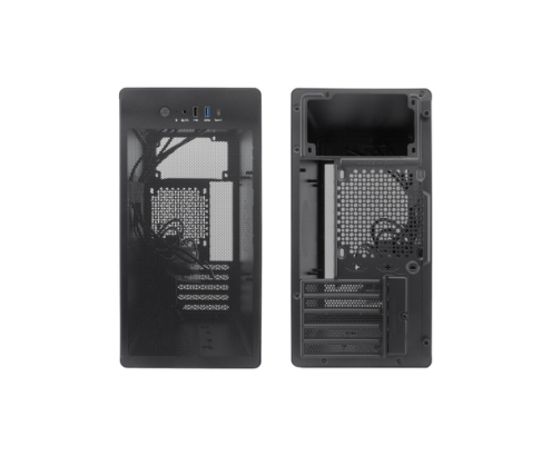CoolBox CAJA MATX M100 USB-C 3.2 GEN1 FULL METAL MESH S/FTE