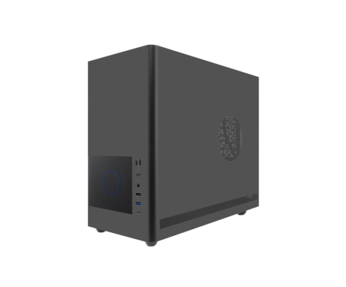 CoolBox CAJA MATX MP2 NEGRA USB-C 3.2 GEN1 VENTILADOR 120 PWM FULL METAL S/FTE