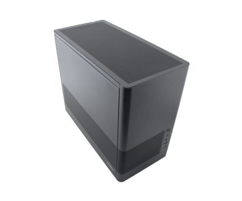 CoolBox CAJA MATX MP2 NEGRA USB-C 3.2 GEN1 VENTILADOR 120 PWM FULL METAL S/FTE