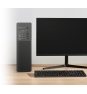 CoolBox CAJA MATX SLIM T100 USB-C 3.2 GEN1 FULL METAL S/FTE + 1 VENT. 90MM