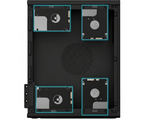 CoolBox CAJA MATX SLIM T100 USB-C 3.2 GEN1 FULL METAL S/FTE + 1 VENT. 90MM