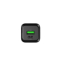 CoolBox CARGADOR GAN 25W USB-A/USB-C PARED NEGRO