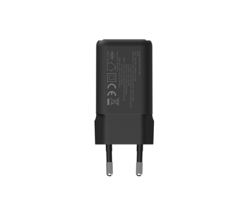 CoolBox CARGADOR GAN 35W USB-A/USB-C PARED NEGRO