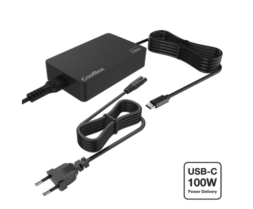 CoolBox CARGADOR PORTATIL GAN USB-C 100W