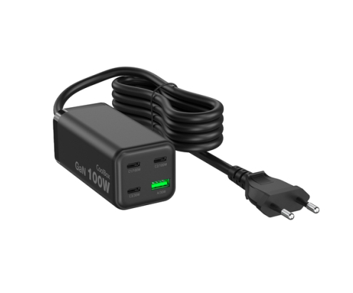 CoolBox ESTACION CARGA USB 100W GAN C+C+C+A SOBREMESA