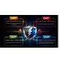 CoolBox FUENTE DE ALIMENTACION ATX POWERLINE III 550W 85%EFI