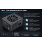 CoolBox FUENTE DE ALIMENTACION SFX BLACK550 GR-S 550W NEGRA